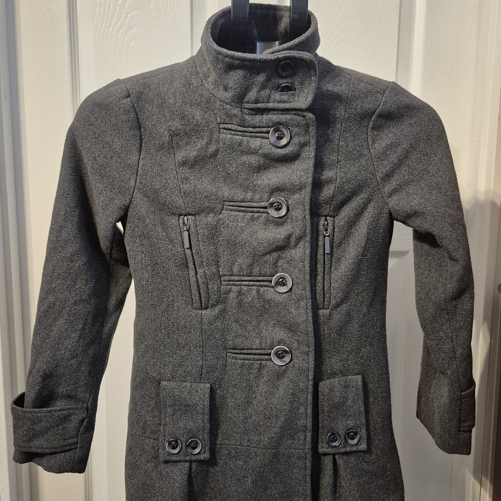 Yoki New York Girls Edition Gray Coat-Size 7
